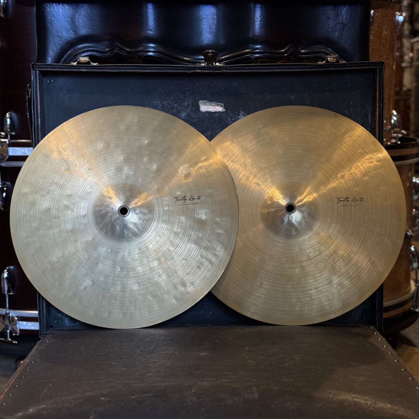 USED Timothy Roberts 14" Tributary Hi-Hats - 819/957g