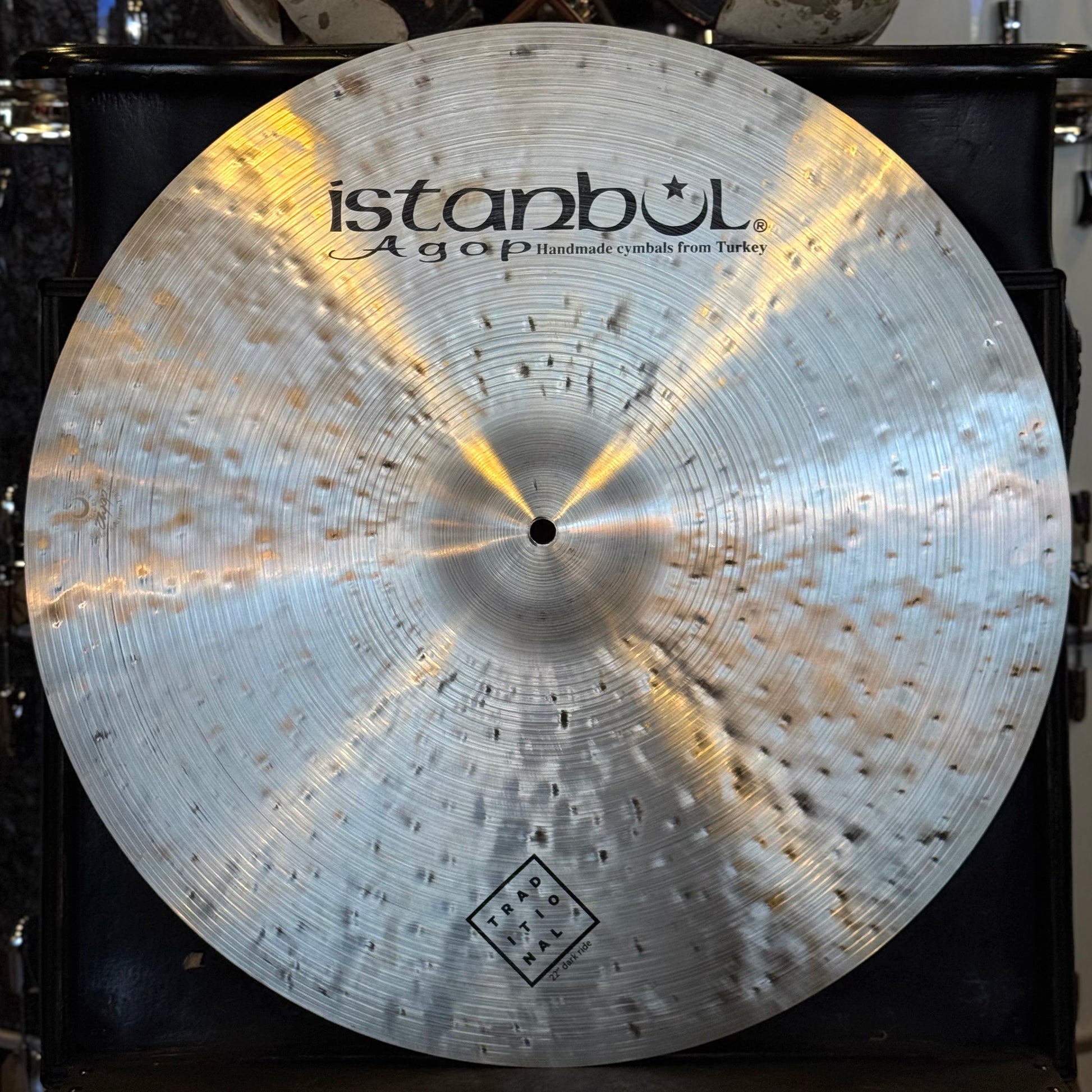 NEW Istanbul Agop 22 Traditional Dark Ride Cymbal - 2578g NEW Istanbul Agop 22 Traditional Dark Ride Cymbal - 2578g