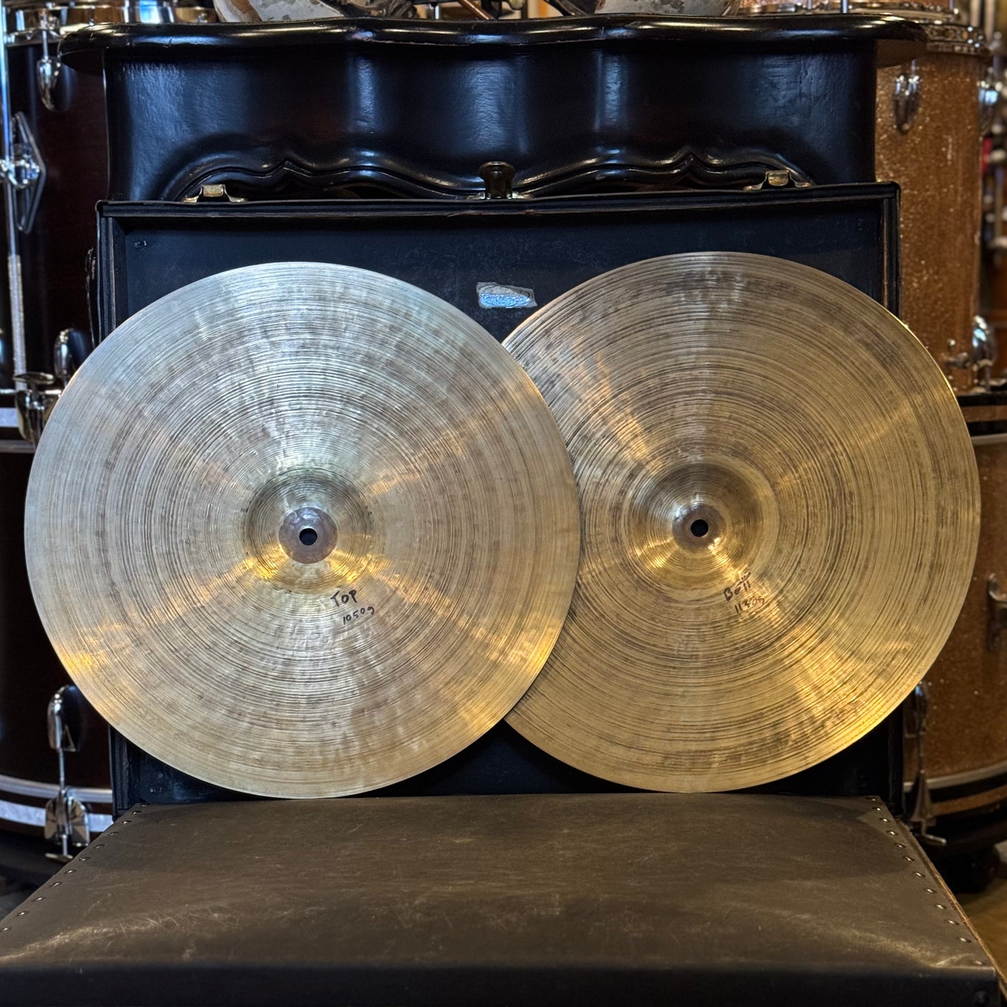 USED PGB Artisan Cymbals 15" - 1050/1138g