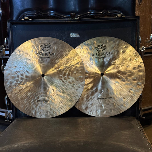 USED Zildjian 14" K Constantinople Hi-Hats - 834/1118g