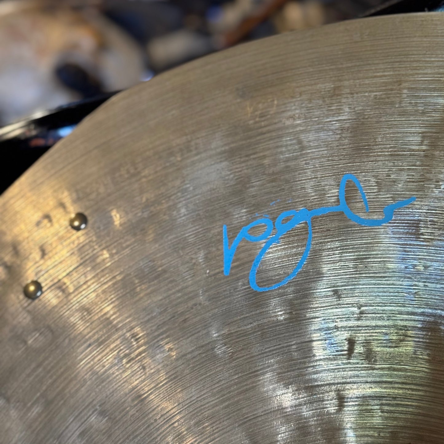 USED PGB Artisan Cymbals 21" Oyster w/ Two Rivets- 2011g