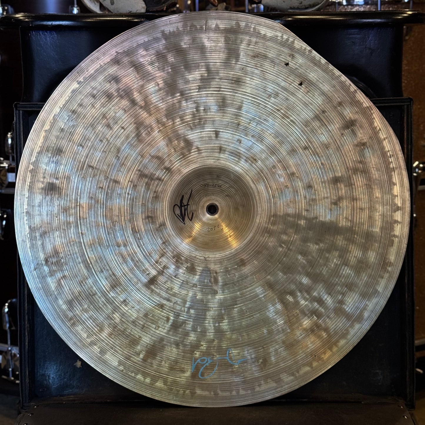 USED PGB Artisan Cymbals 21" Oyster w/ Two Rivets- 2011g
