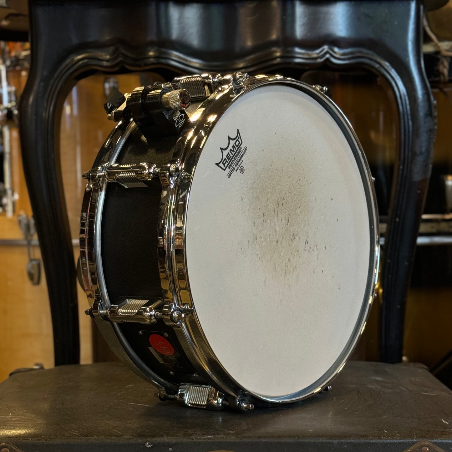 USED Kaman Legend 5x13 Snare Drum in Flat Black