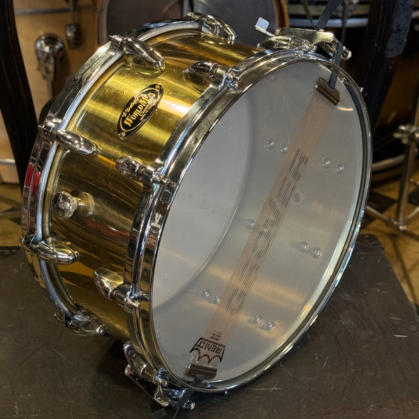 USED WorldMax 6.5x14 Brass Snare Drum