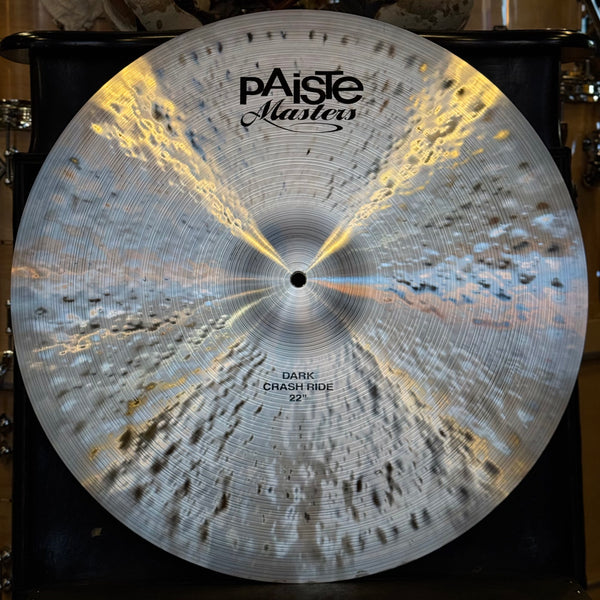 NEW Paiste 22" Masters Dark Crash Ride - 2406g