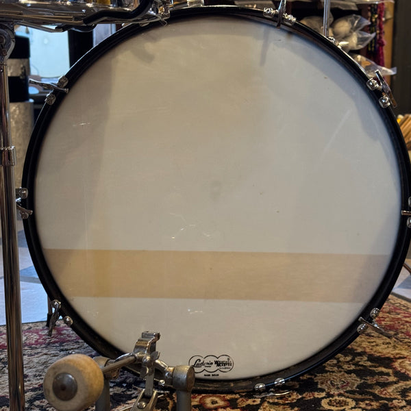 VINTAGE 1965-1966 One-Owner Ludwig Super Classic Outfit in Gold Sparkle w/ Supraphonic & Hardware - 14x22, 9x13, 16x16, 5x14