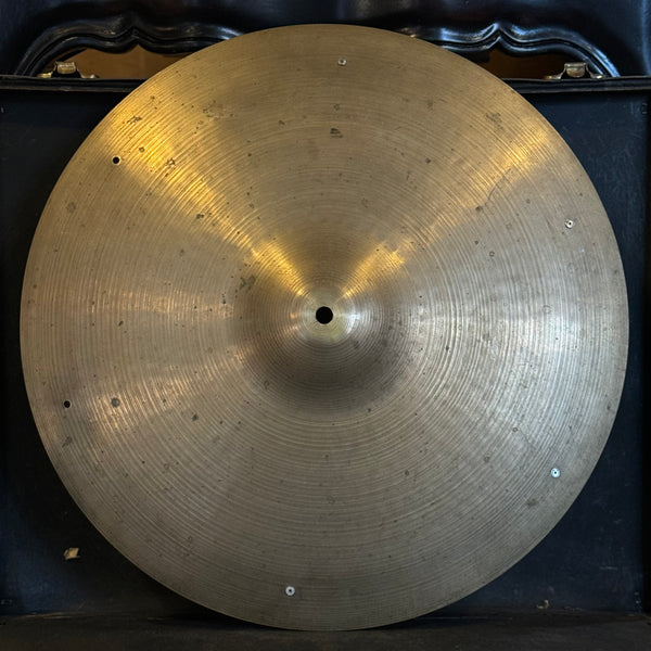 VINTAGE 1970's A. Zildjian 18" Thin Stamp Sizzle Crash - 1348g