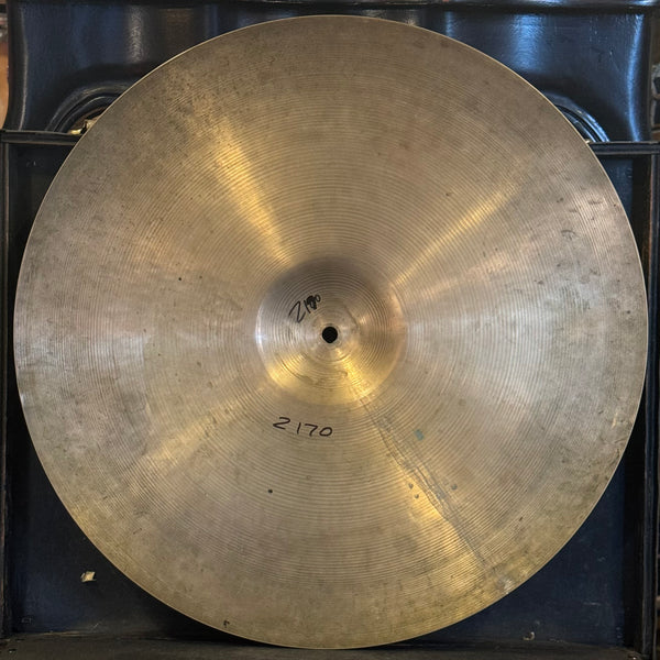 VINTAGE 1960's A. Zildjian 20" Medium-Thin Ride - 2170g