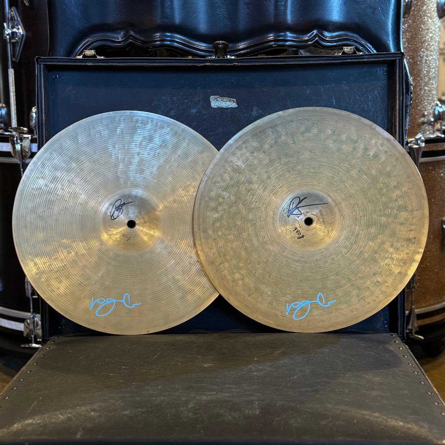 USED PGB Artisan Cymbals 14" Hi-Hats - 850/980