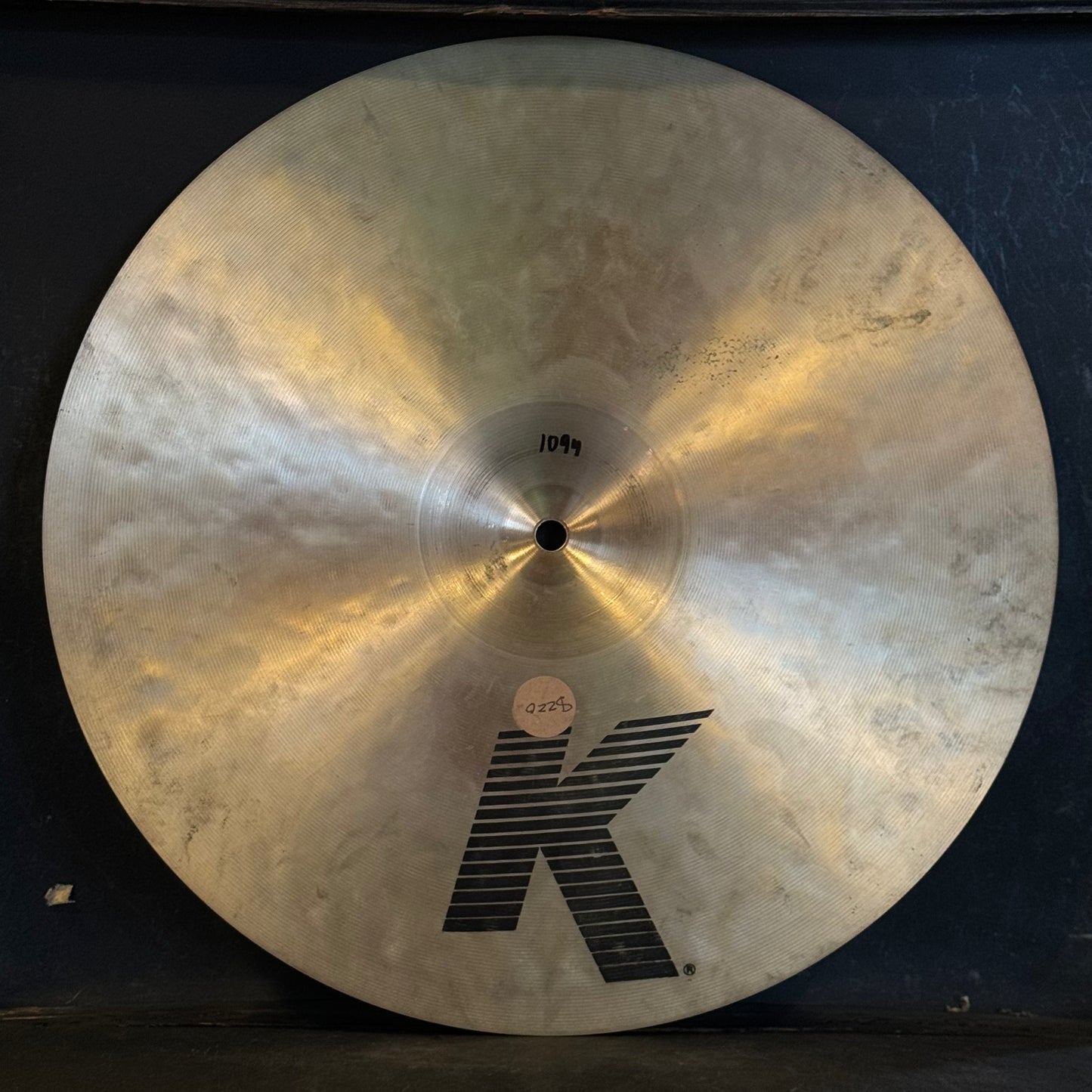 USED Zildjian 16" K. Zildjian Dark Thin Crash Cymbal - 1094g