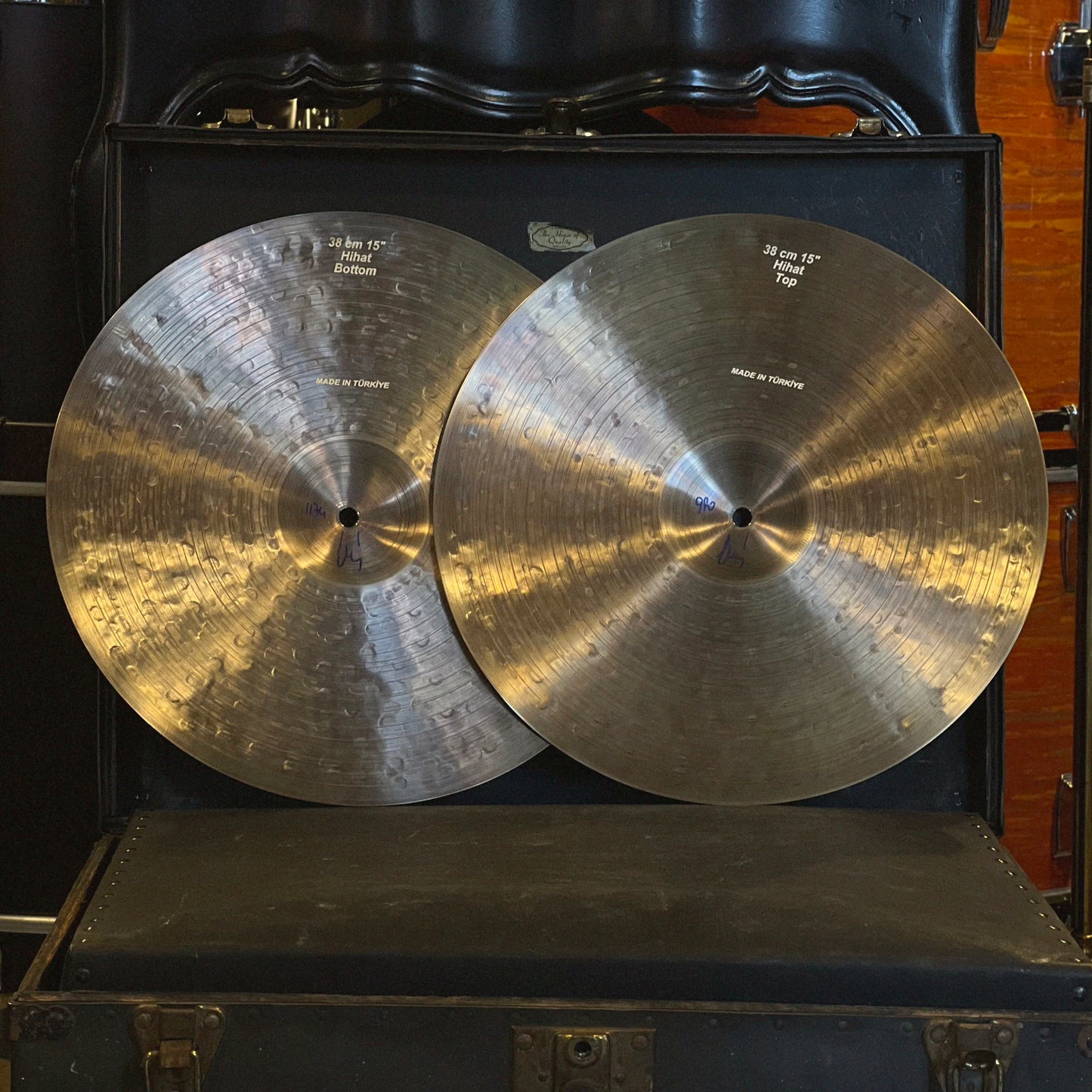 NEW Bosphorus 15" 1600 Era Hi-Hat Cymbals - 982/1176g