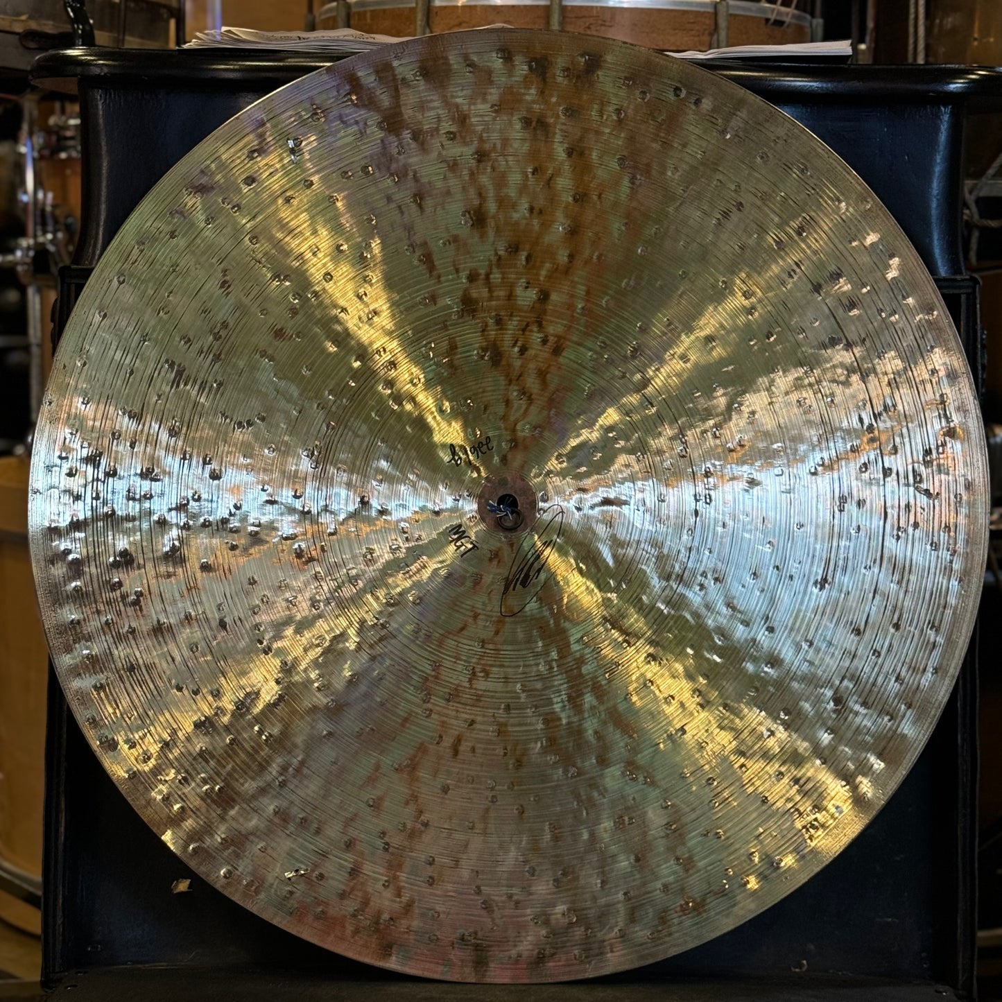 NEW Funch 22" Marcus Gilmore Tribute Flat Ride Cymbal w/ Three Rivets - 2261g