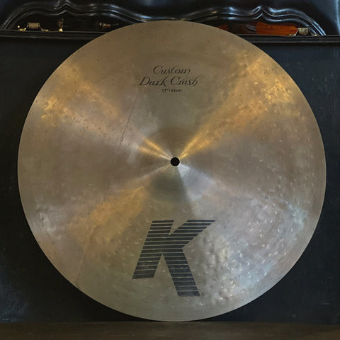 USED Zildjian 17" K Custom Dark Crash Cymbal - 1136g