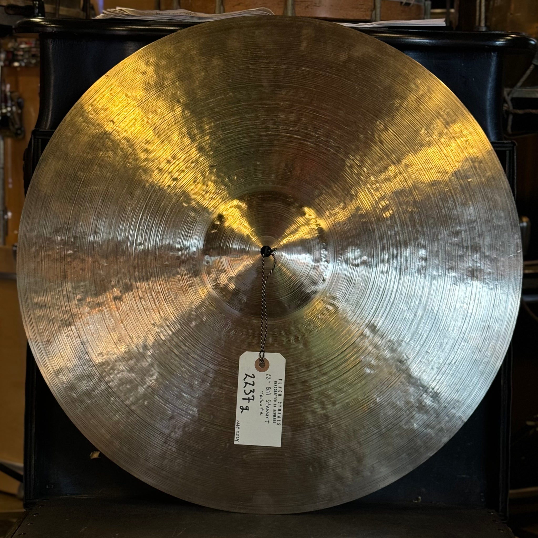 NEW Funch 22" Bill Stewart Tribute Ride Cymbal - 2237g