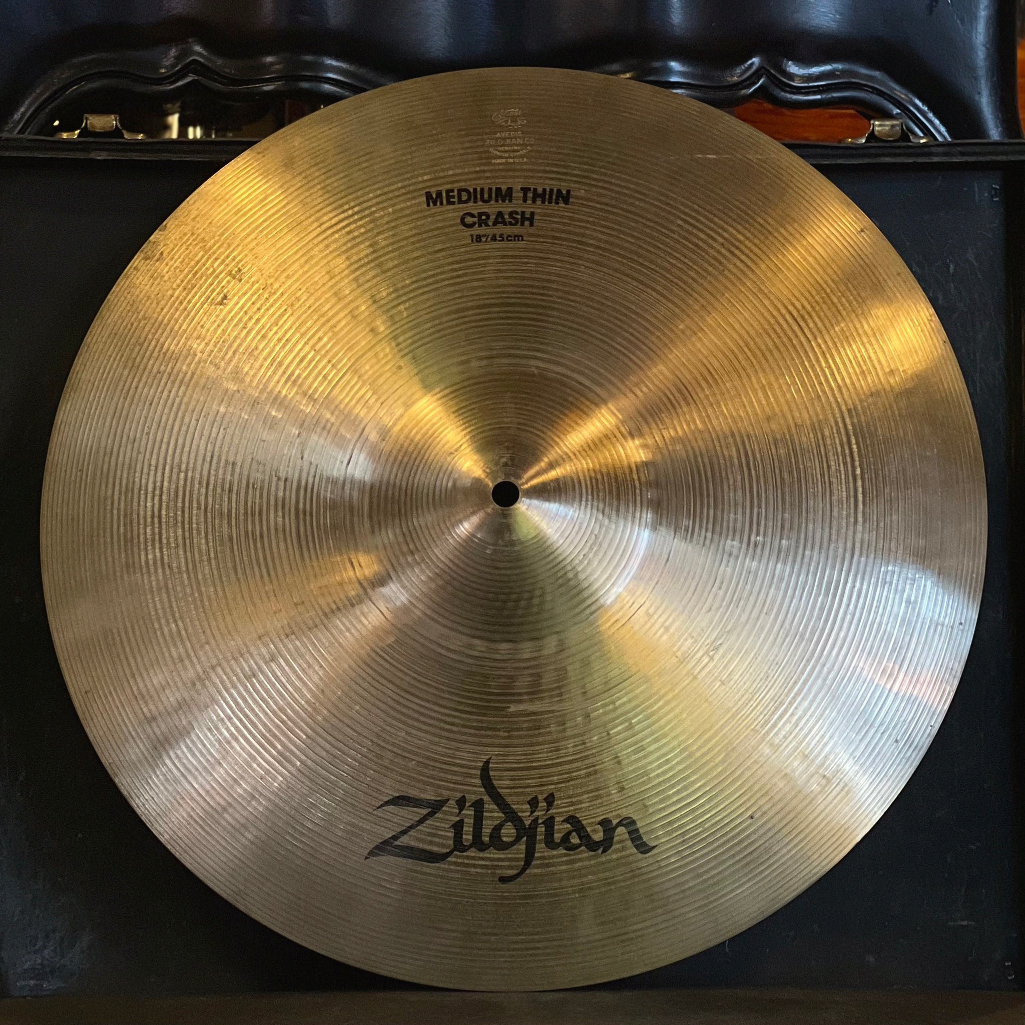 USED Zildjian 18" A. Zildjian Medium Thin Crash - 1550g