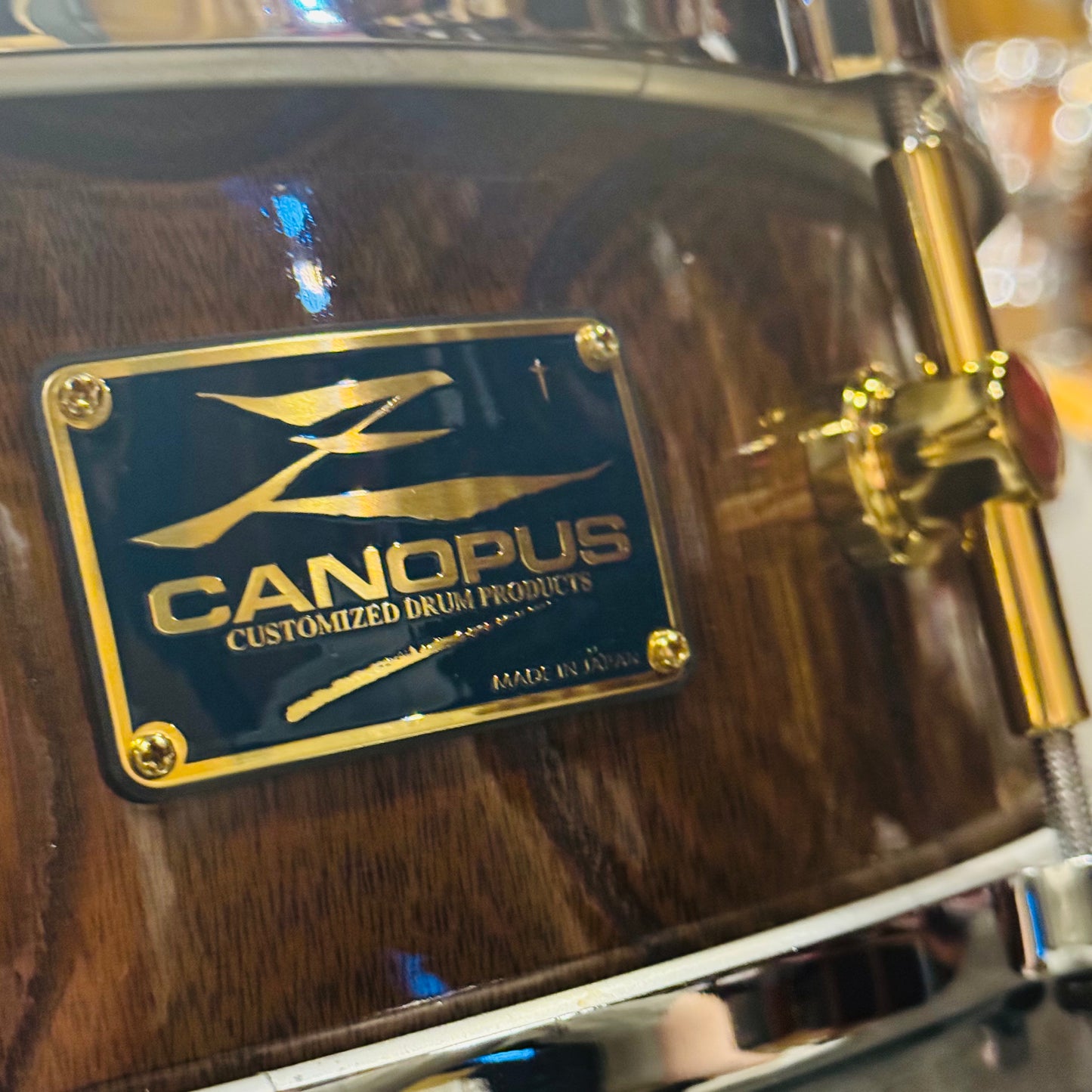 USED Canopus 5x14 Zelkova Snare Drum