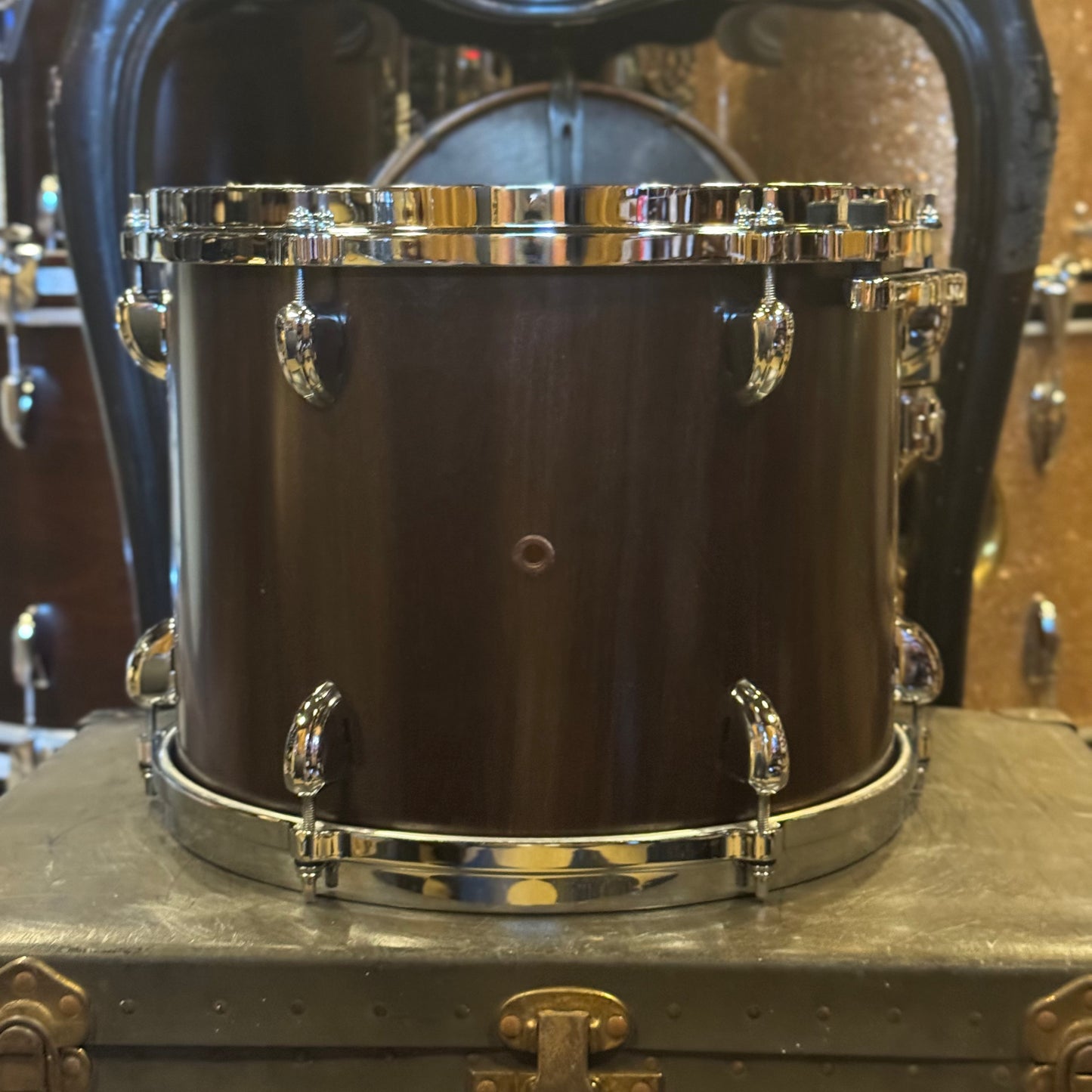 USED Tama 10x13 Star Walnut Mounted Tom in Satin Walnut