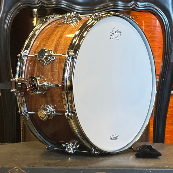 NEW George Way 7x14 Aristocrat Acacia Snare Drum