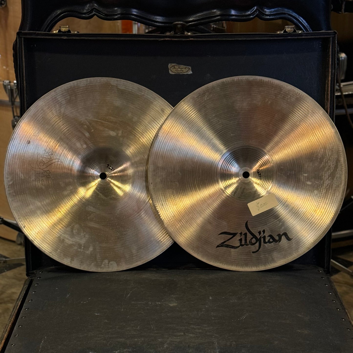 USED ZIldjian 14" A. Zildjian Mixed Era Rock Hi-Hats - 1294/1296g