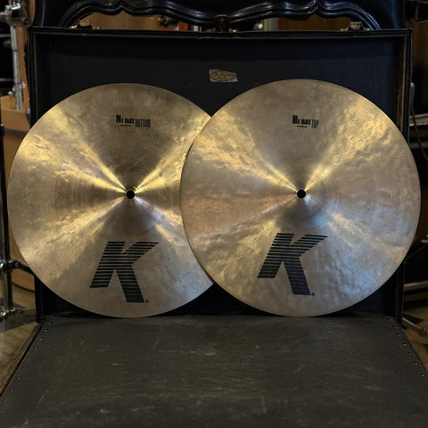 USED Zildjian 14" K. ZIldjian Hi-Hat Cymbals - 1008/1424