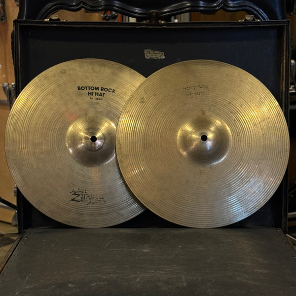 USED Zildjian 14" A. ZIldjian Rock Hi-Hats - 1232/1312g