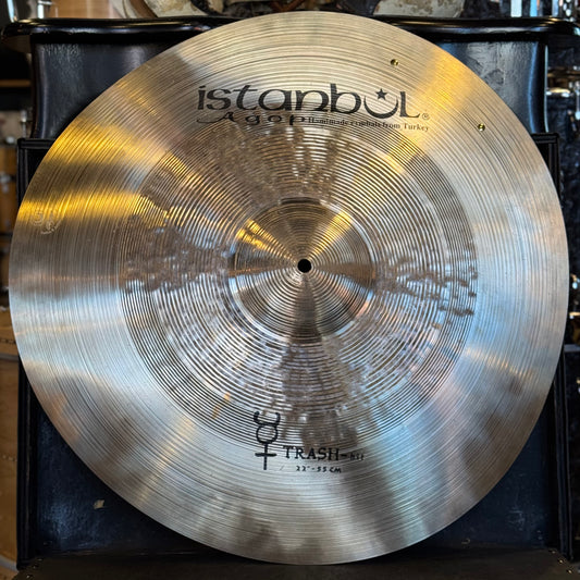 USED Istanbul Agop 22" Traditional Trash Hit w/ Two Rivets - 1904g