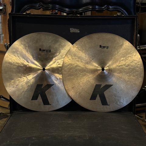 USED Zildjian 14" K. ZIldjian Hi-Hats - 1076/1394g