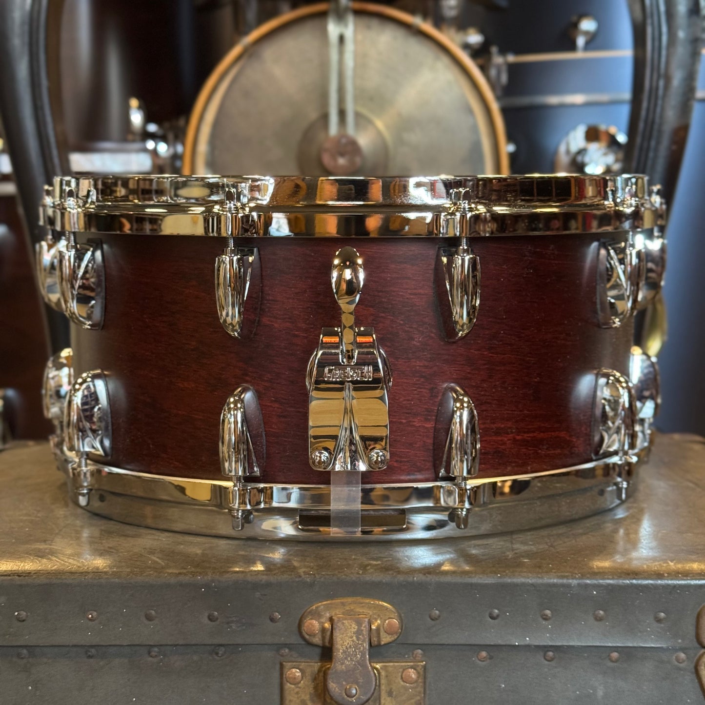 NEW Gretsch 6.5x14 USA Custom Snare Drum in Satin Walnut
