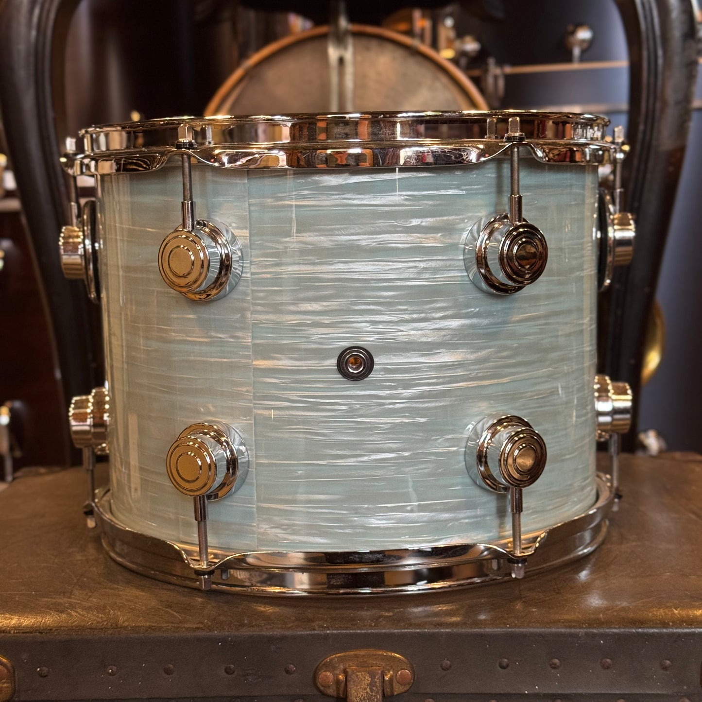 USED DW Collectors 9x12 Collectors Maple Tom in Pale Blue Oyster