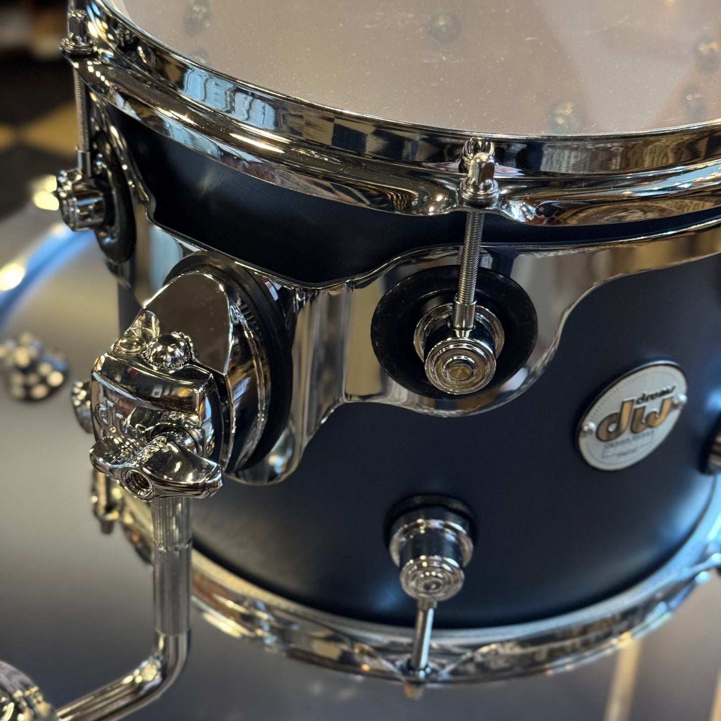 NEW DW Design Series Drum Set in Blue Slate - 18x22, 8x10, 9x12, 14x16