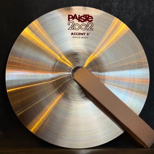 NEW Paiste 6 2002" Accent Cymbal w/ Strap - 170g