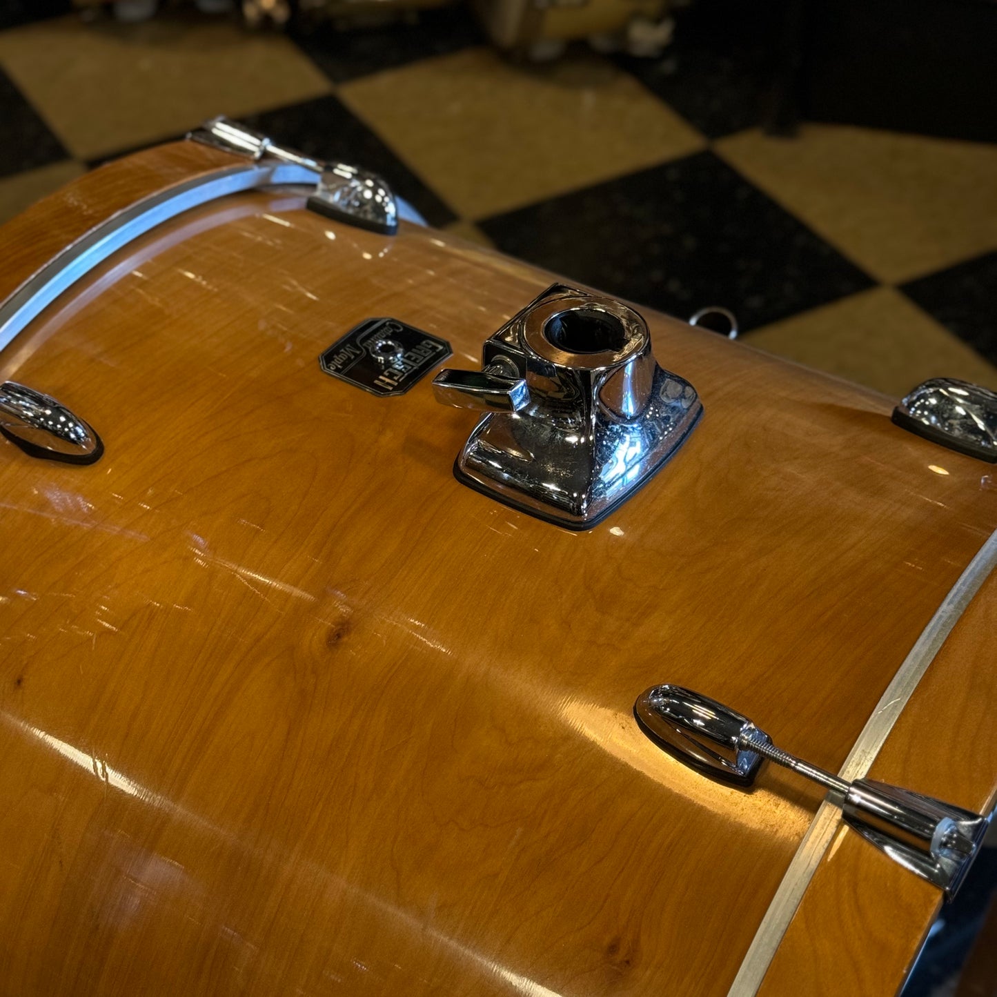 USED 2000's Gretsch Catalina Maple Drum Set in Gloss Natural - 18x22, 8x10, 9x12, 14x14, 16x16 & 5.5x14