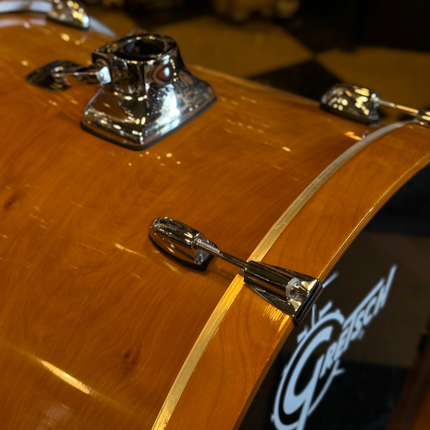 USED 2000's Gretsch Catalina Maple Drum Set in Gloss Natural - 18x22, 8x10, 9x12, 14x14, 16x16 & 5.5x14