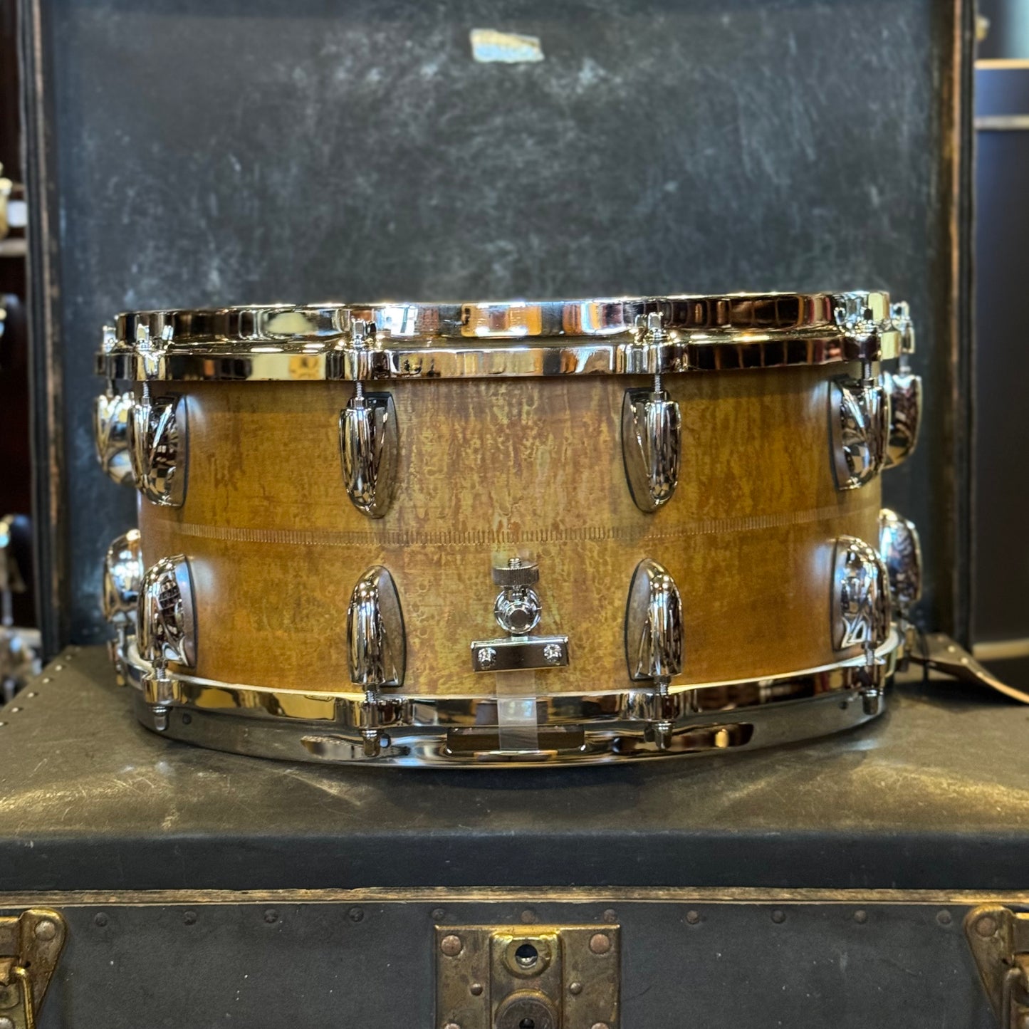 NEW Gretsch 6.5x14 USA Aged Bronze Snare Drum