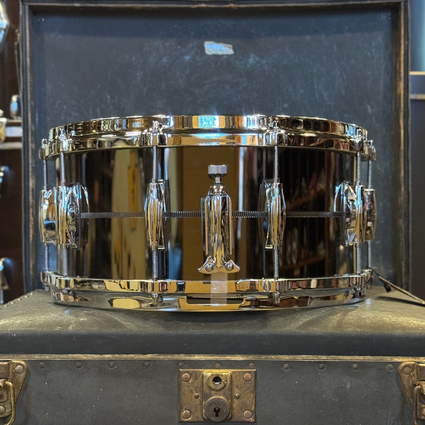 NEW Gretsch 6.5x14 USA Solid Steel Snare Drum