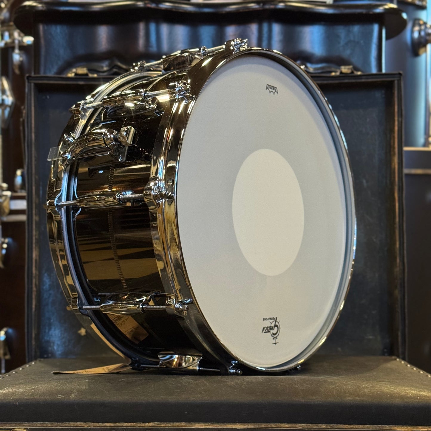 NEW Gretsch 6.5x14 USA Solid Steel Snare Drum