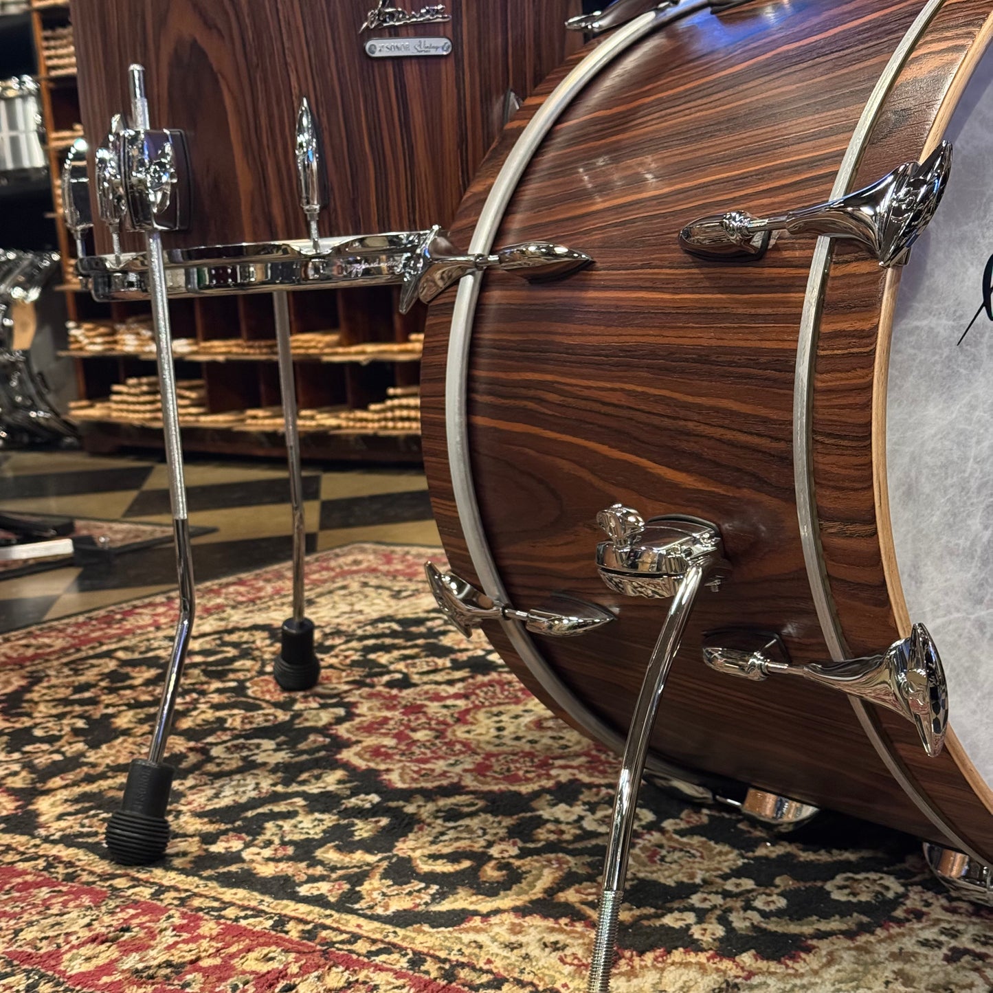 NEW Sonor Vintage Series 3pc in Rosewood Semi Gloss w/ Tom Mount -