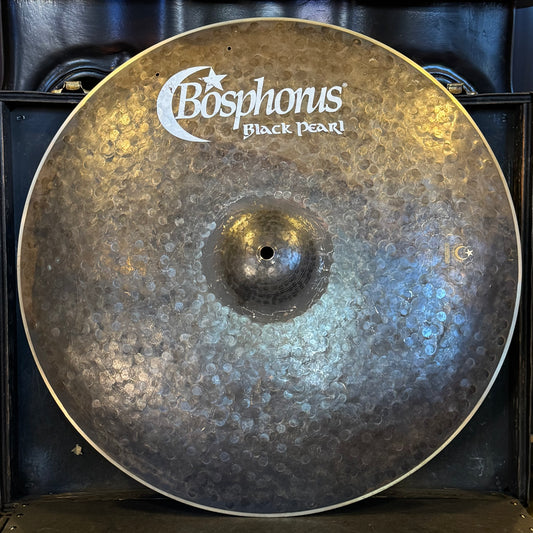 USED Bosphorus 20" Black Pearl Ride w/ Two Rivet Holes - 1659g