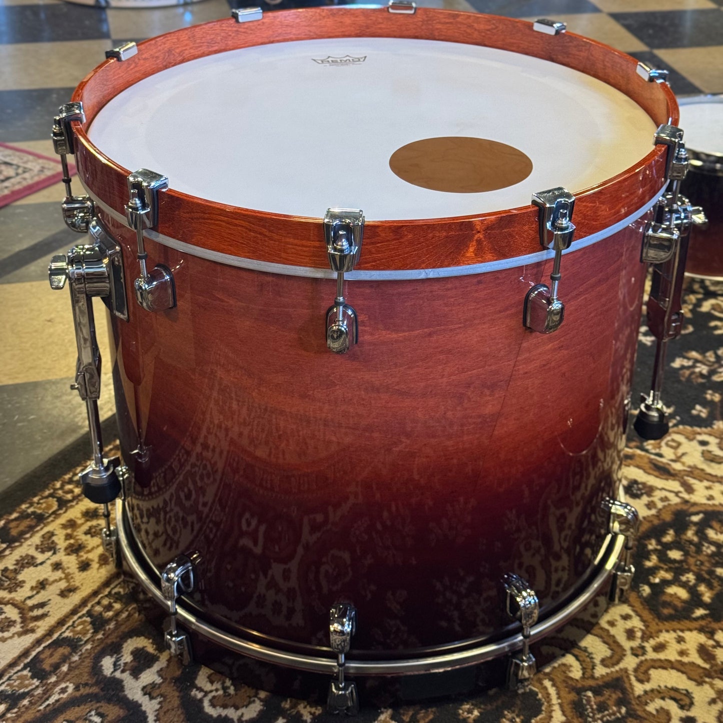 USED 2004 Tama Starclassic Maple in Dark Cherry Fade Lacquer - 18x22, 8x10, 9x12, 12x14, 14x16