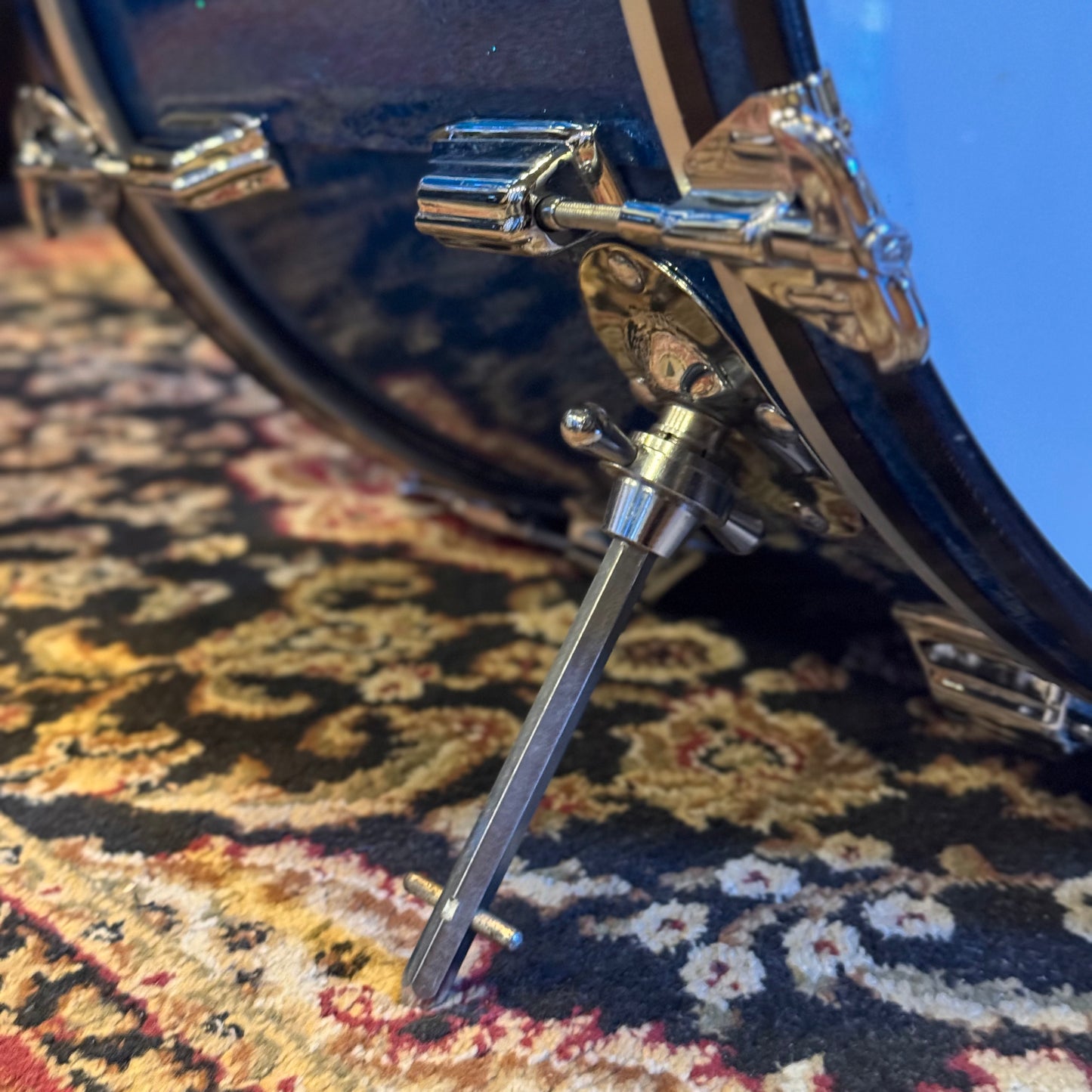 VINTAGE 1960's Rogers Dayton Era Set in Blue Sparkle - 14x20, 9x13, 16x16