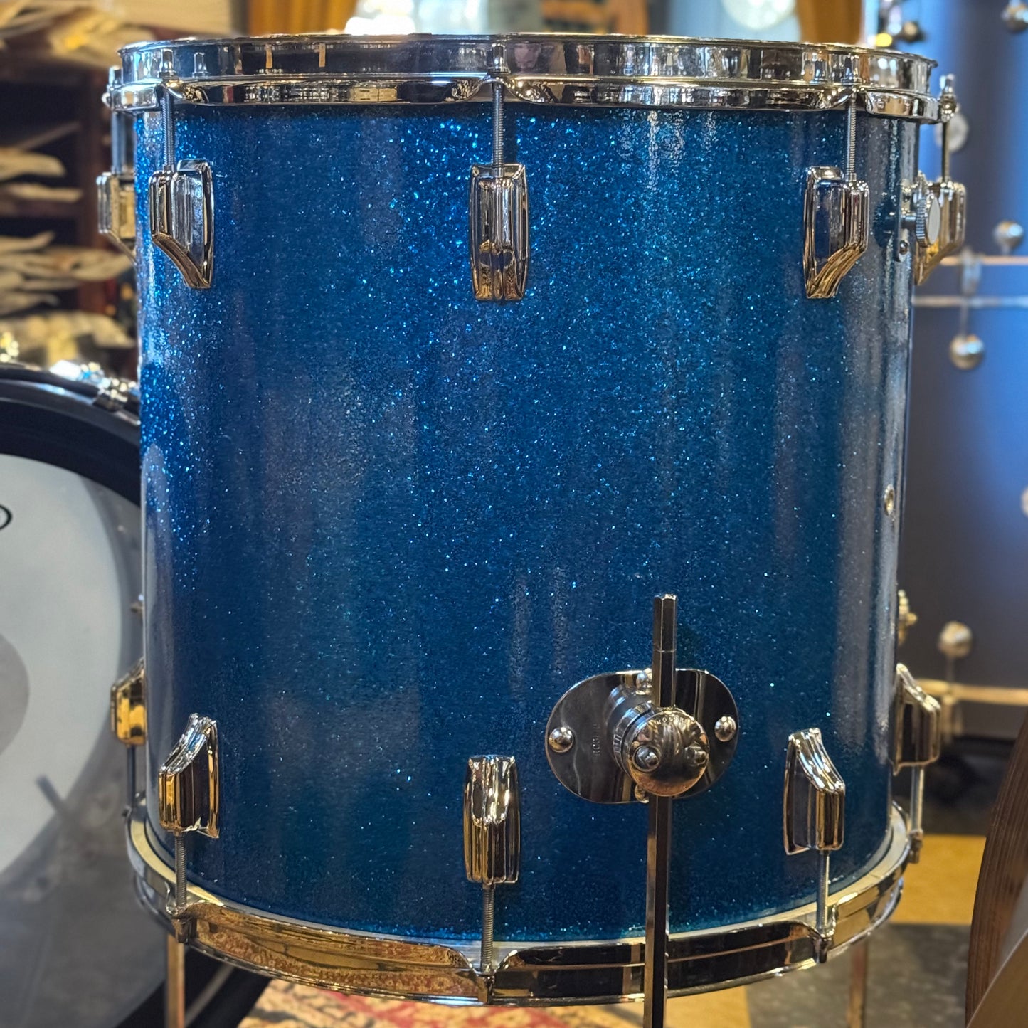 VINTAGE 1960's Rogers Dayton Era Set in Blue Sparkle - 14x20, 9x13, 16x16