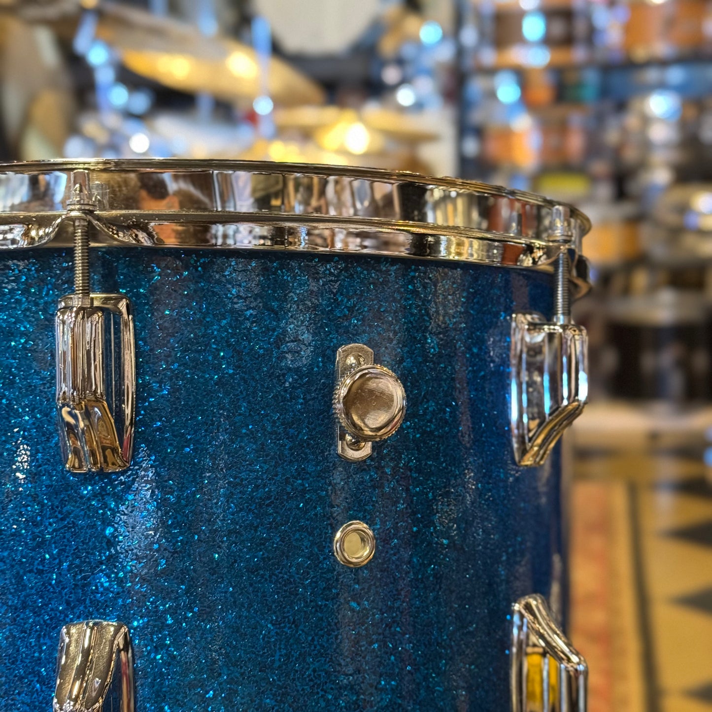 VINTAGE 1960's Rogers Dayton Era Set in Blue Sparkle - 14x20, 9x13, 16x16