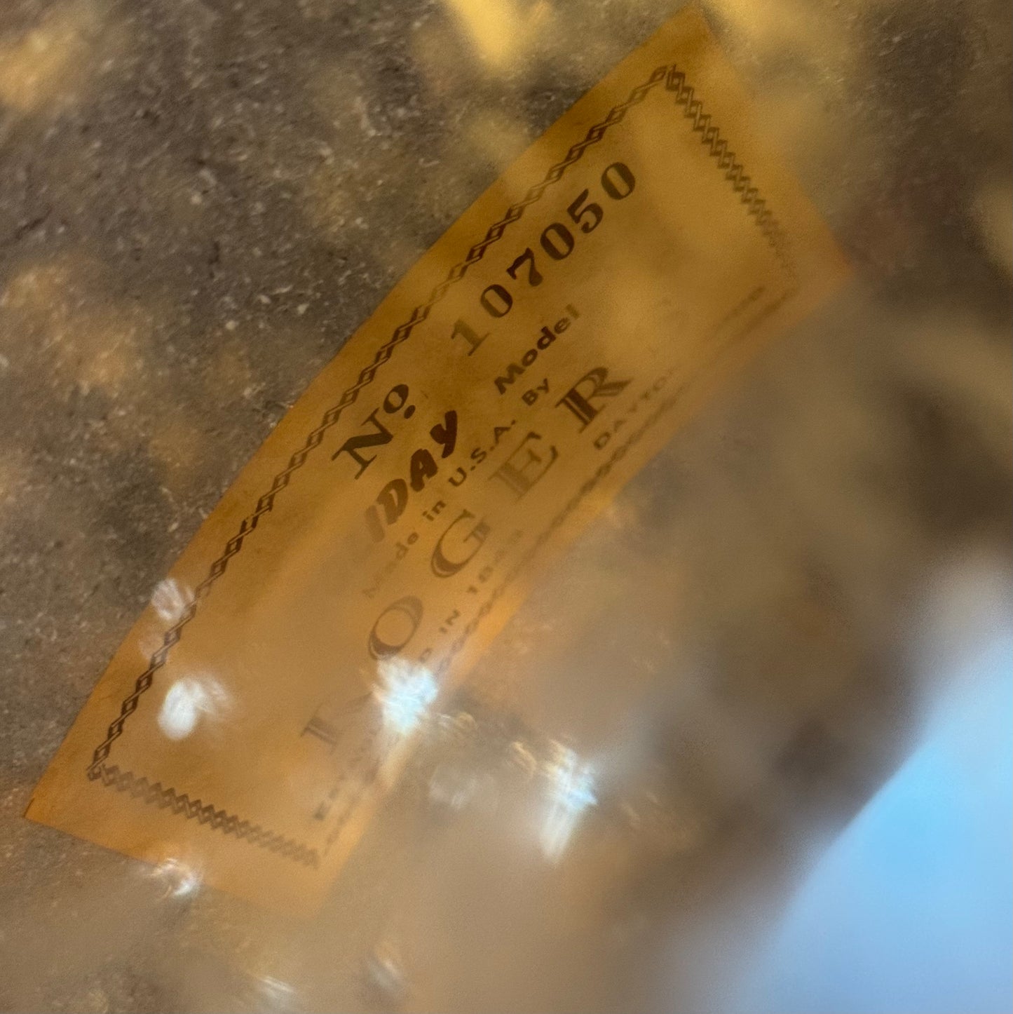 VINTAGE 1960's Rogers Dayton Era Set in Blue Sparkle - 14x20, 9x13, 16x16