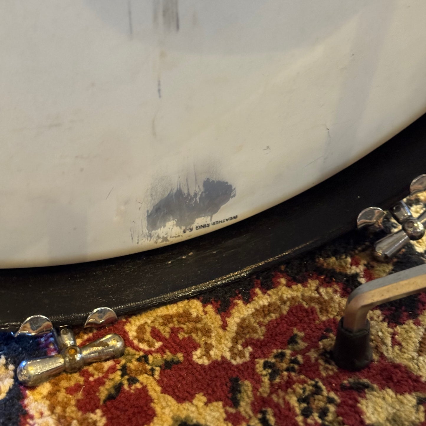 VINTAGE 1960's Rogers Cleveland Era Holiday Bop Kit in Silver Sparkle - 14x18, 8x12, 14x14