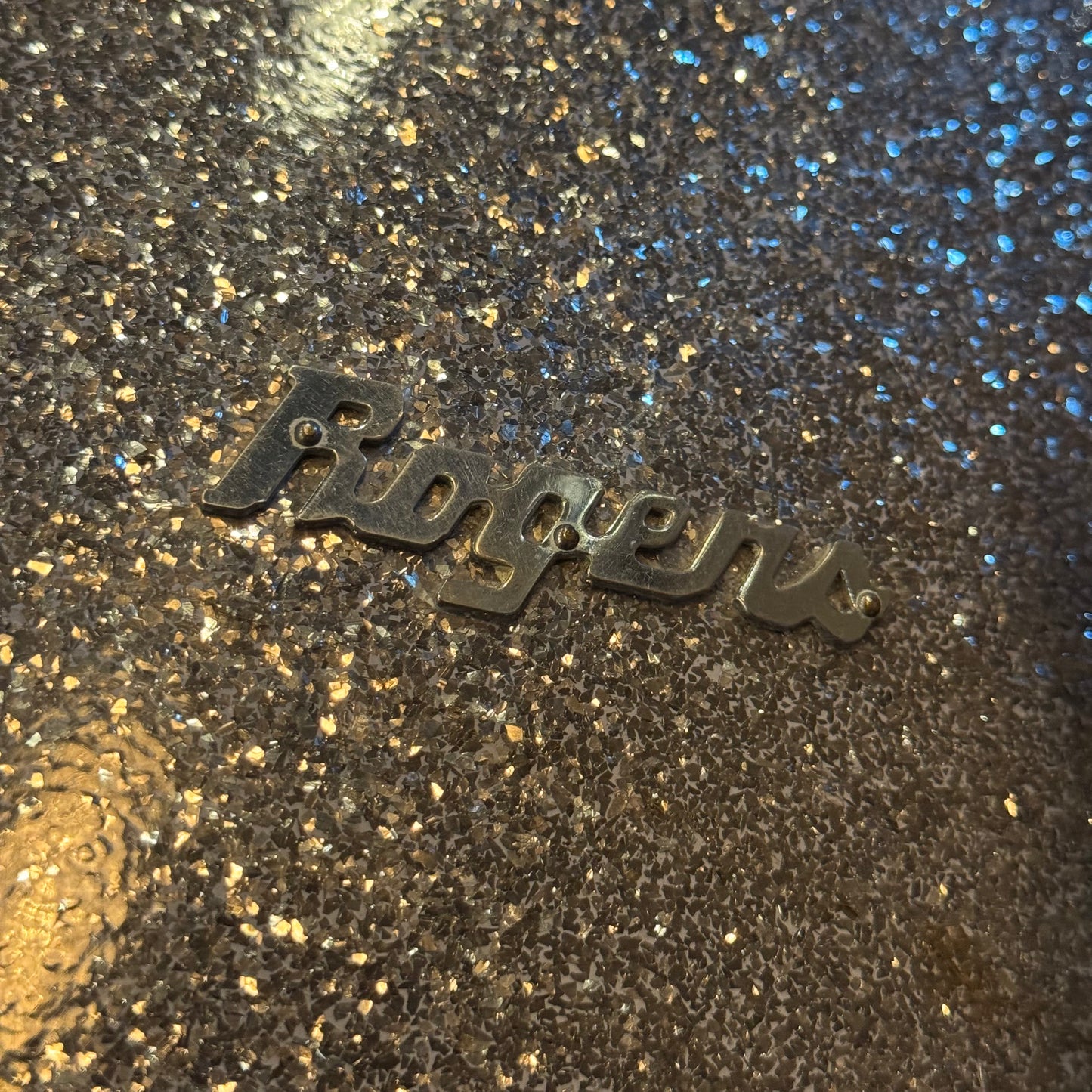 VINTAGE 1960's Rogers Cleveland Era Holiday Bop Kit in Silver Sparkle - 14x18, 8x12, 14x14