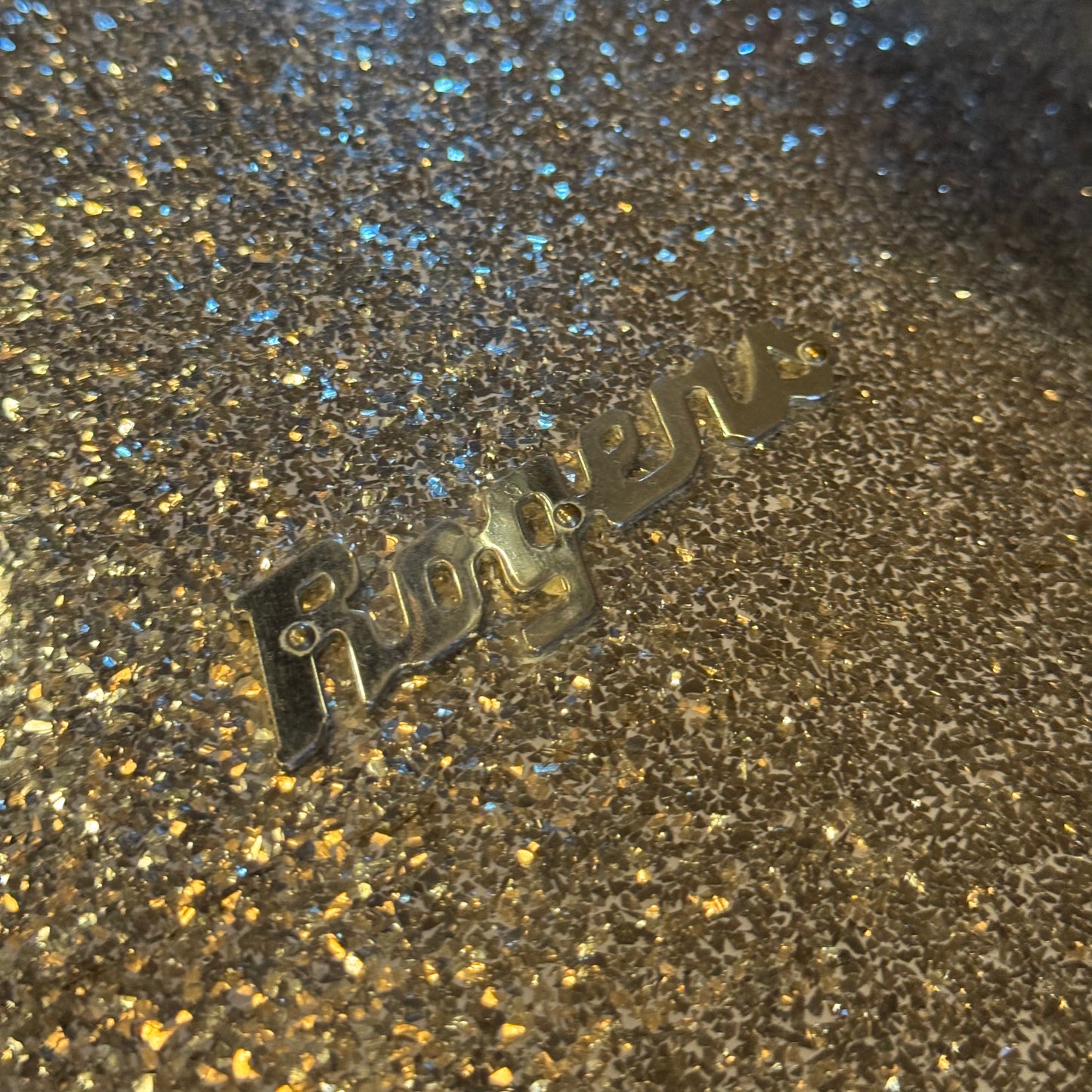 VINTAGE 1960's Rogers Cleveland Era Holiday Bop Kit in Silver Sparkle - 14x18, 8x12, 14x14