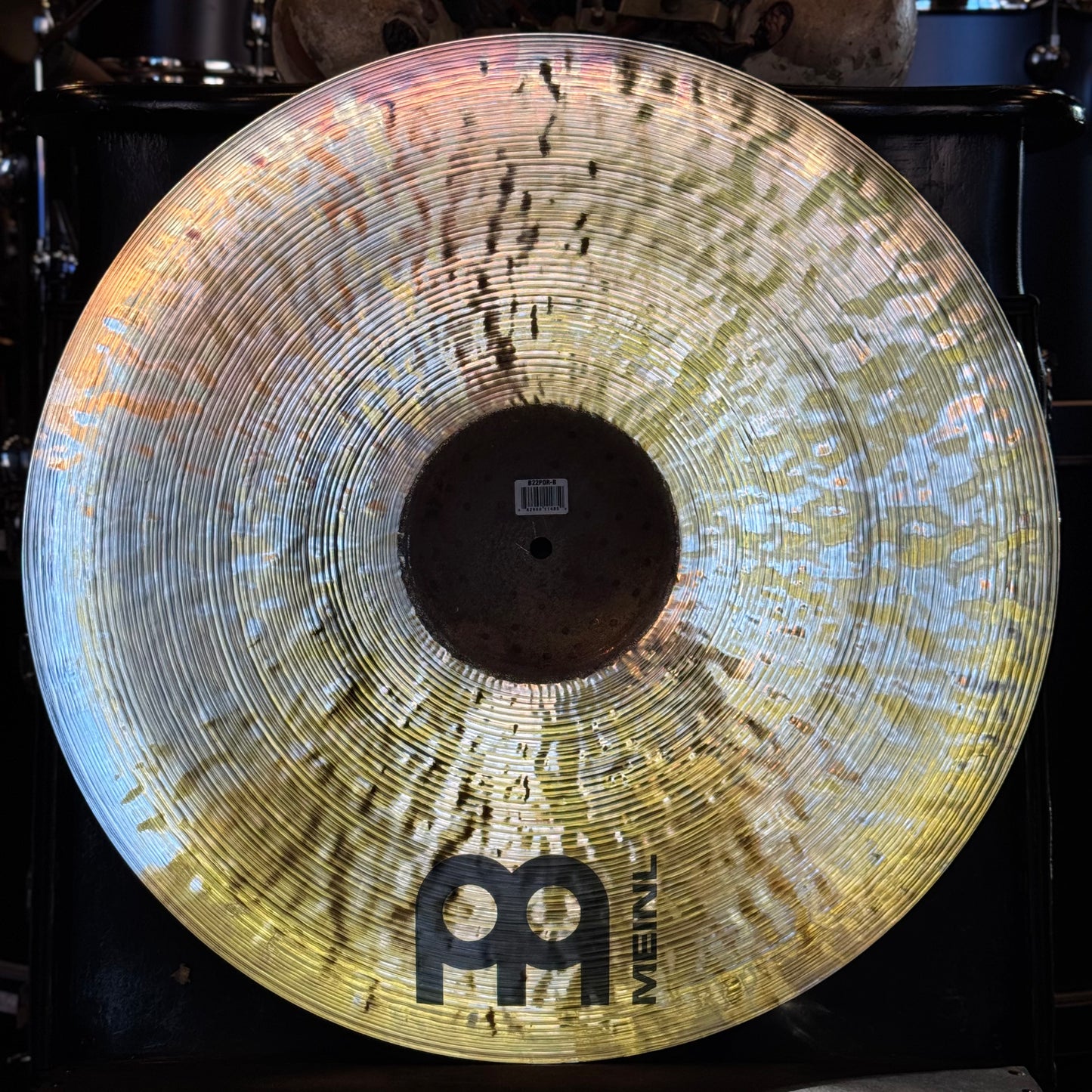 NEW Meinl 22" Byzance Brilliant Polyphonic Ride Cymbal - 2473g