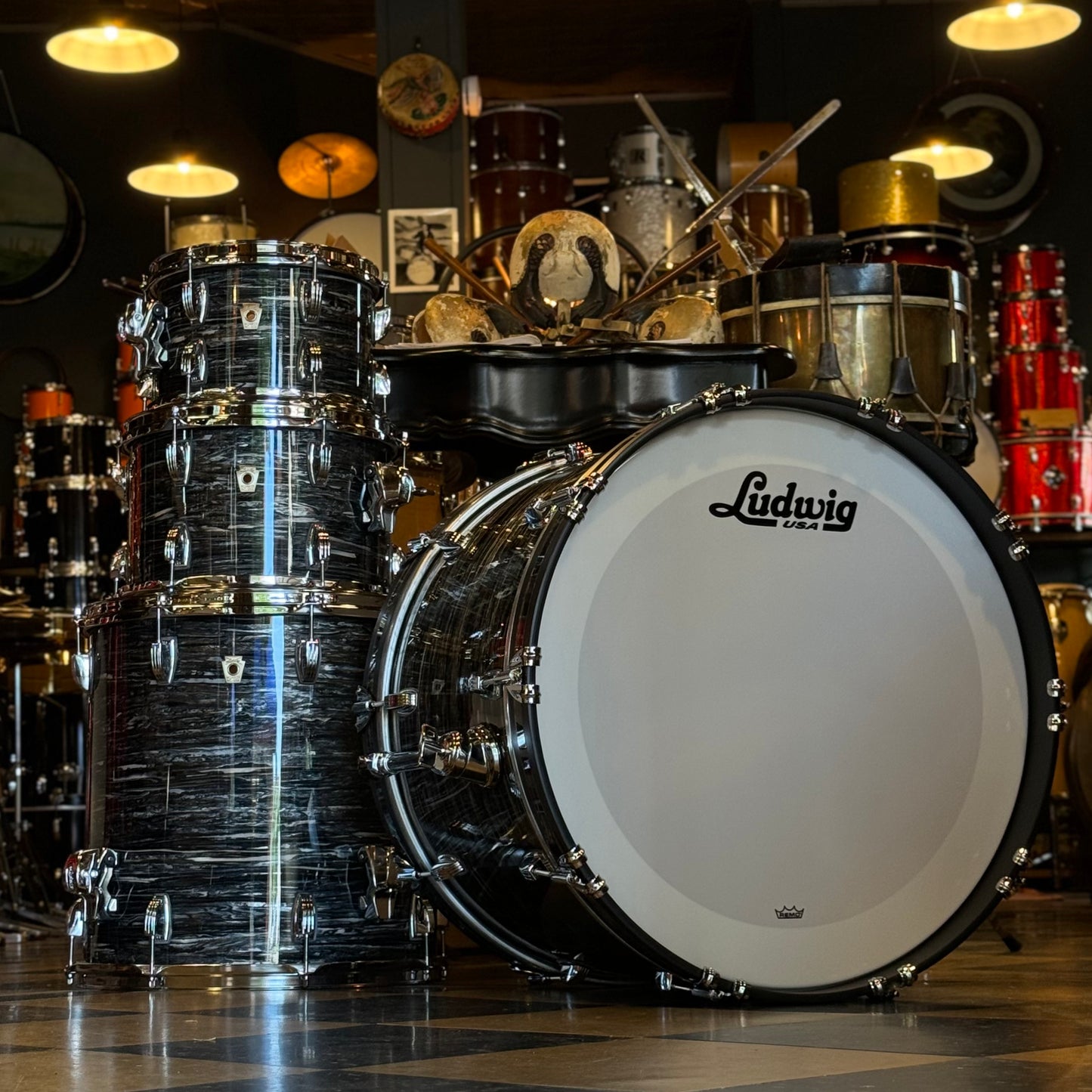 (Custom Order) Ludwig Classic Maple Drum Set