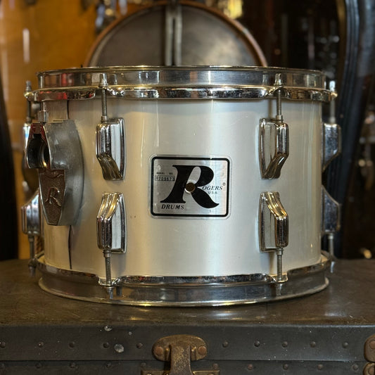 VINTAGE 1970's Rogers Big R 8x12 Tom in Silver Mist