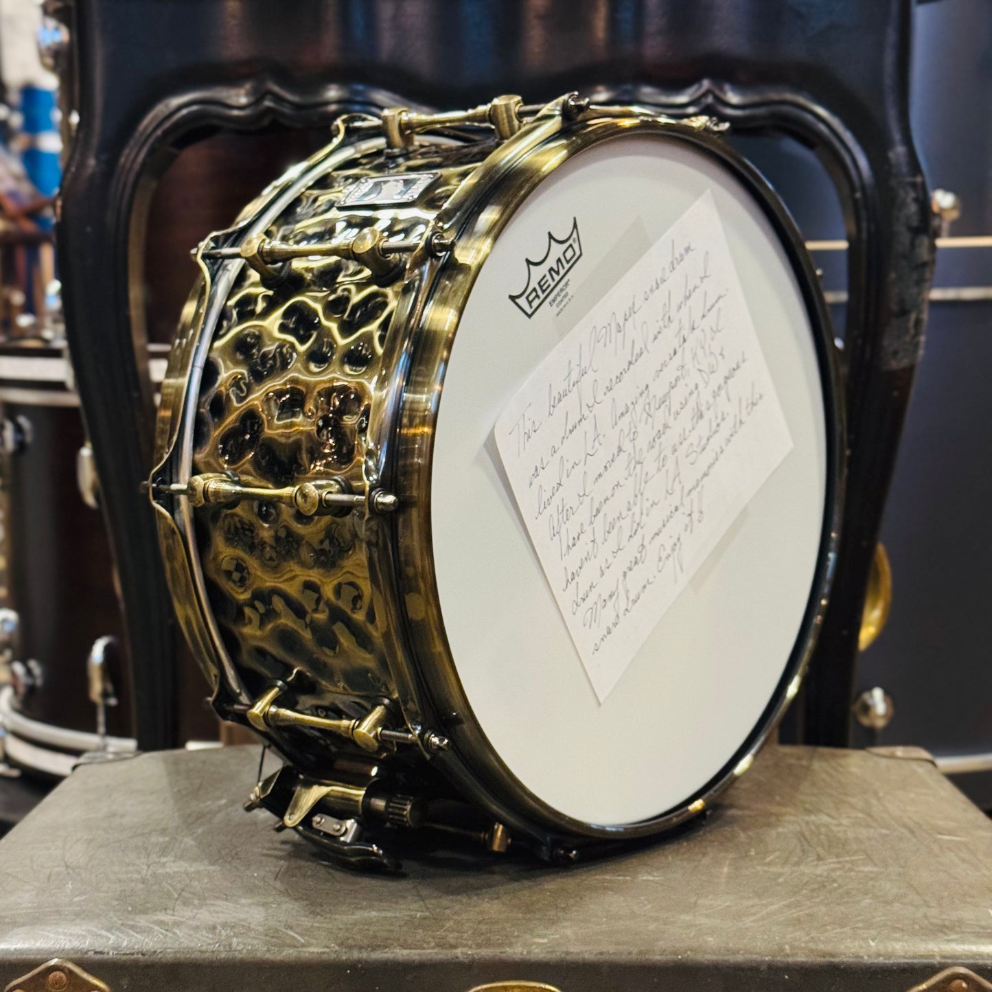 Walfredo Reyes Jr Collection Mapex 6.5x14 Sledgehammer Snare Drum